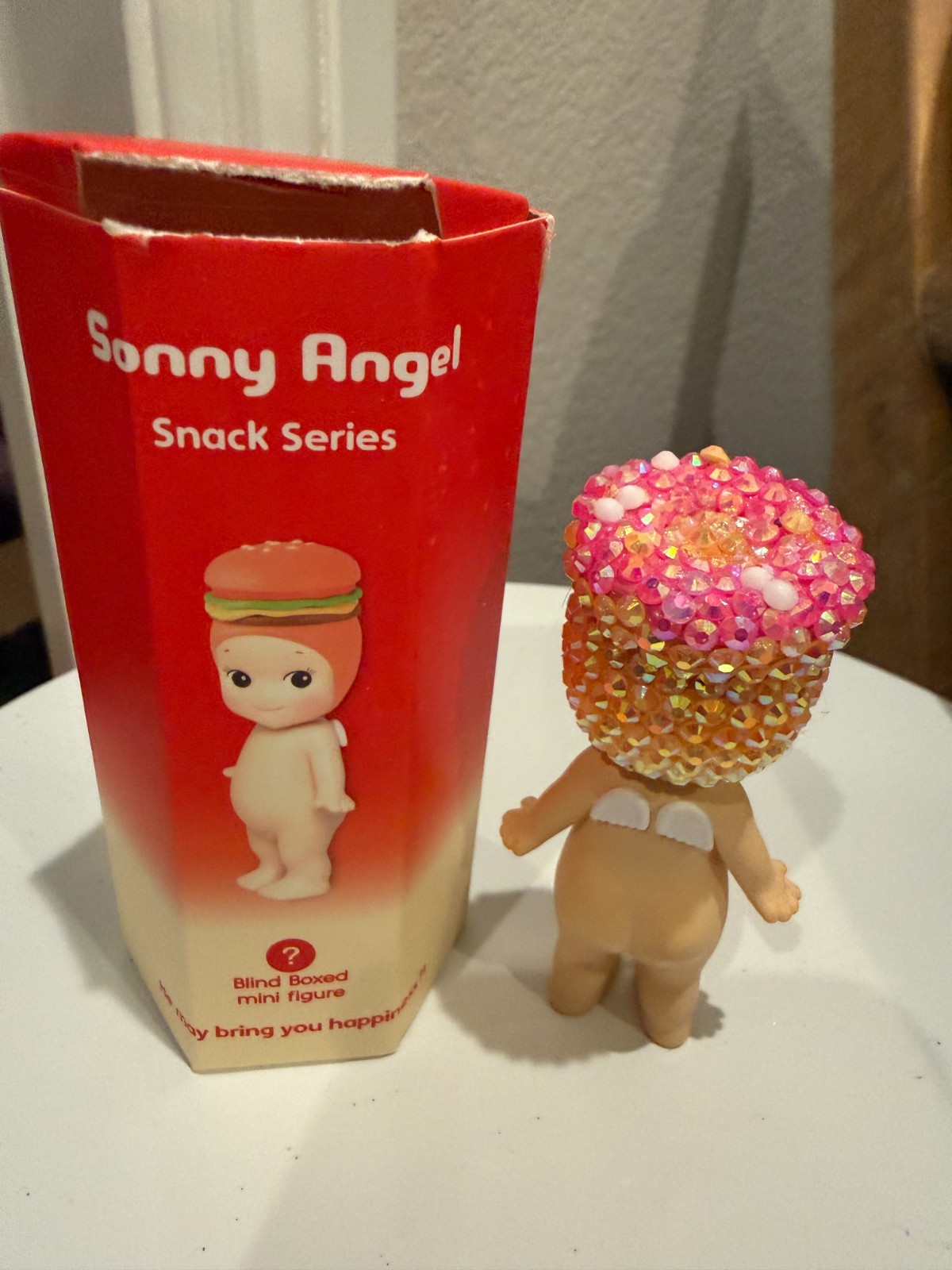Authentic Sonny Angel Snack Series Blinged Donut