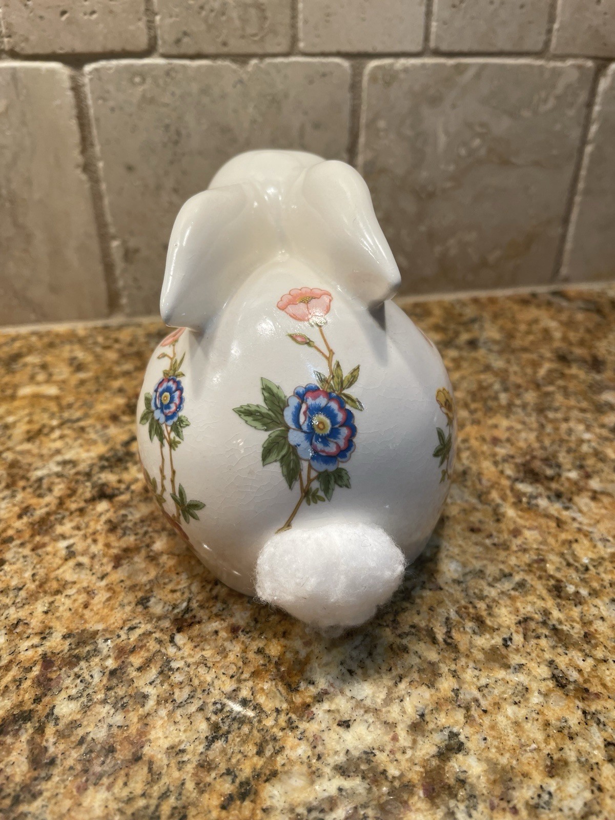 Charming Vintage Ceramic Bunny! East Wind San Francisco, Adorable!