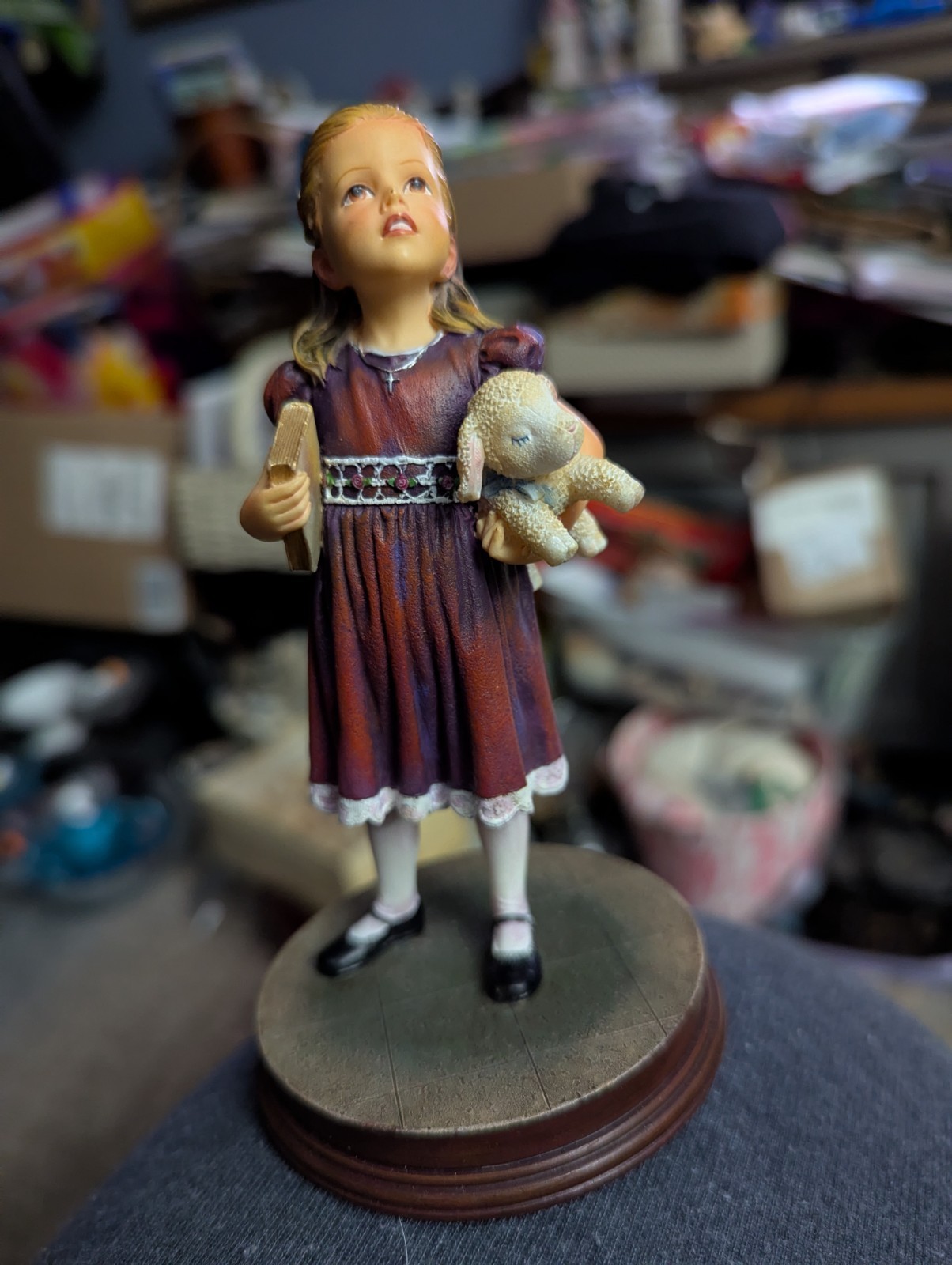 “Mama Says…God Has a Plan For You” By Kathy Andrews Fincher Figurine Demdaco