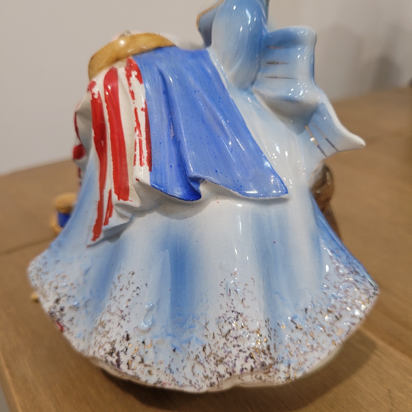 Josef Originals Beautiful Betsy Ross Figurine Music Box