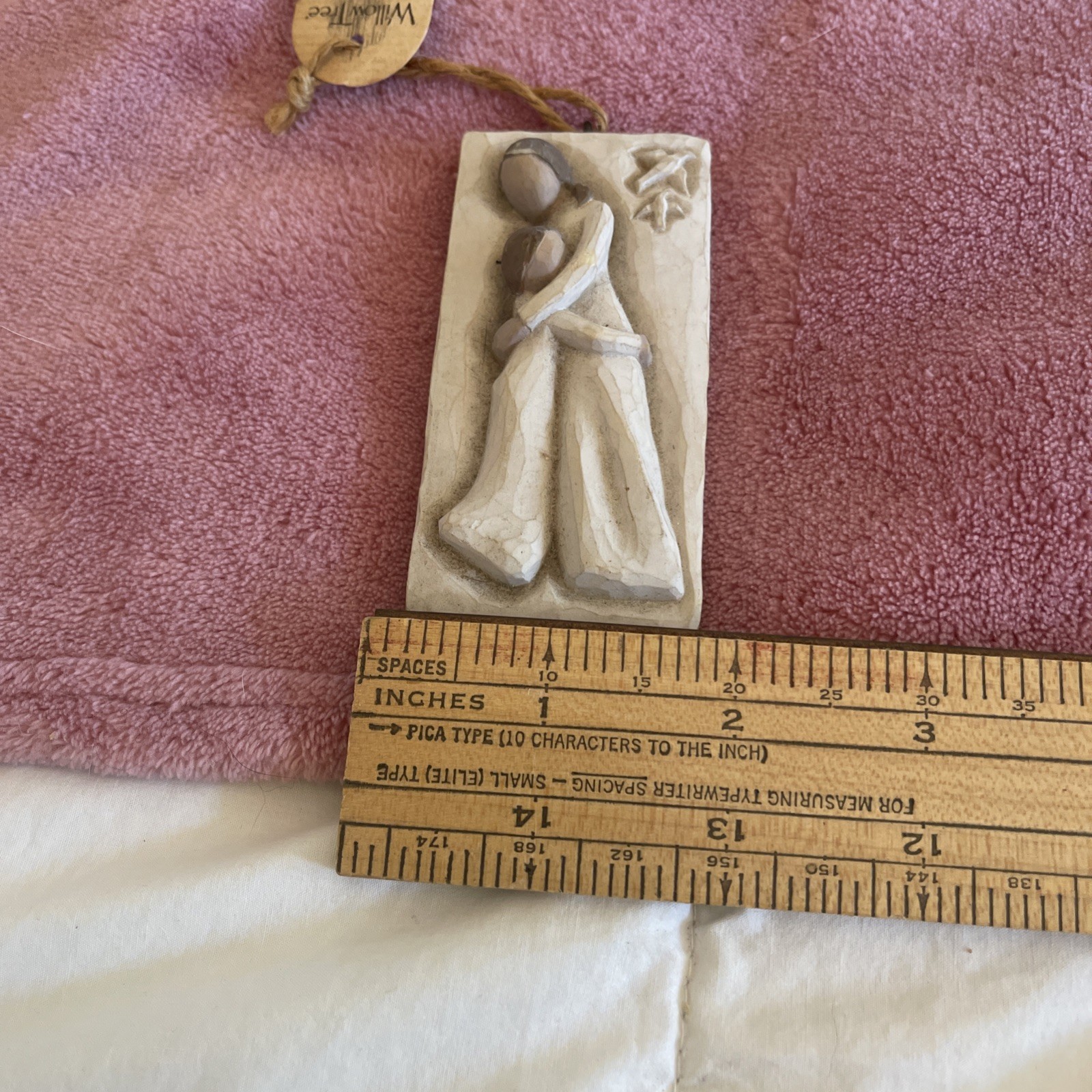Willow Tree “Mother and Daughter” 2001 Plaque Wall Hanging Wings To Fly