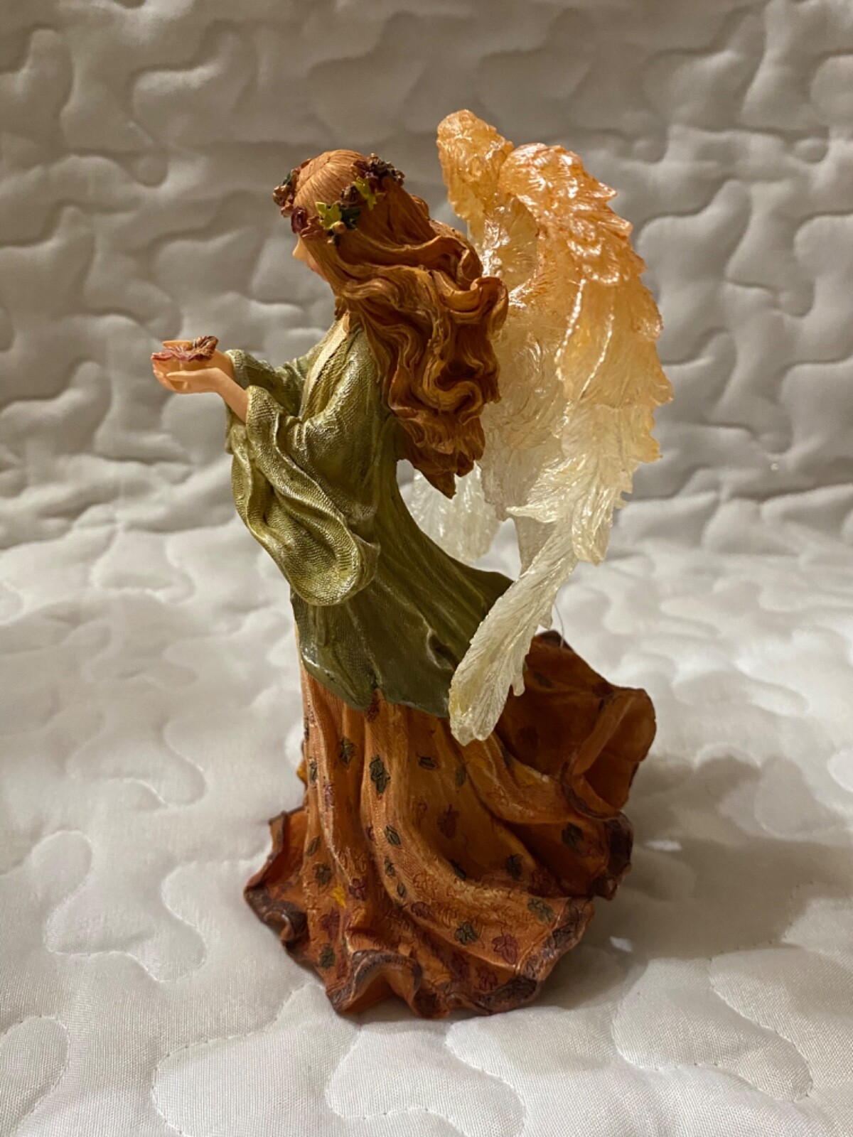 BOYDS CHARMING ANGELS COLLECTION – AUTUMN… ANGEL OF FALL’S SPLENDOR- 1E