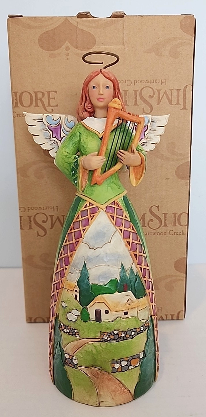 Jim Shore MAY BLESSINGS BE AS PLENTIFUL AS SHAMROCKS St Patrick’s Day 4026439