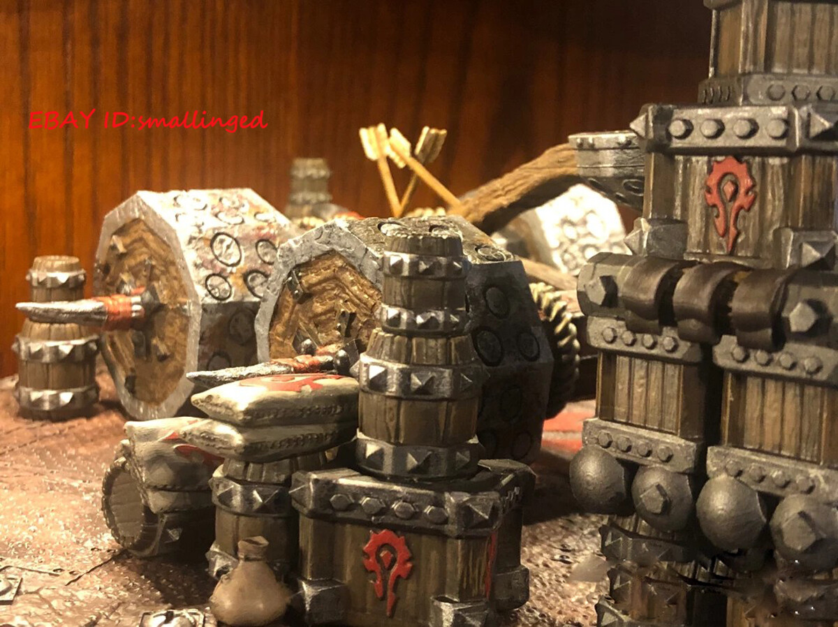 1/50 Scale WOW Blizzard Orgrimmar GULDAN Warcraft scene stone thrower