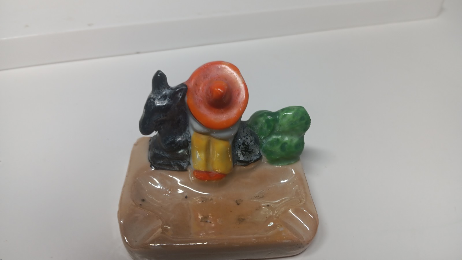 Lot of 7 Vintage Figurines Some Handpainted Porcelain Various Sizes See Pics