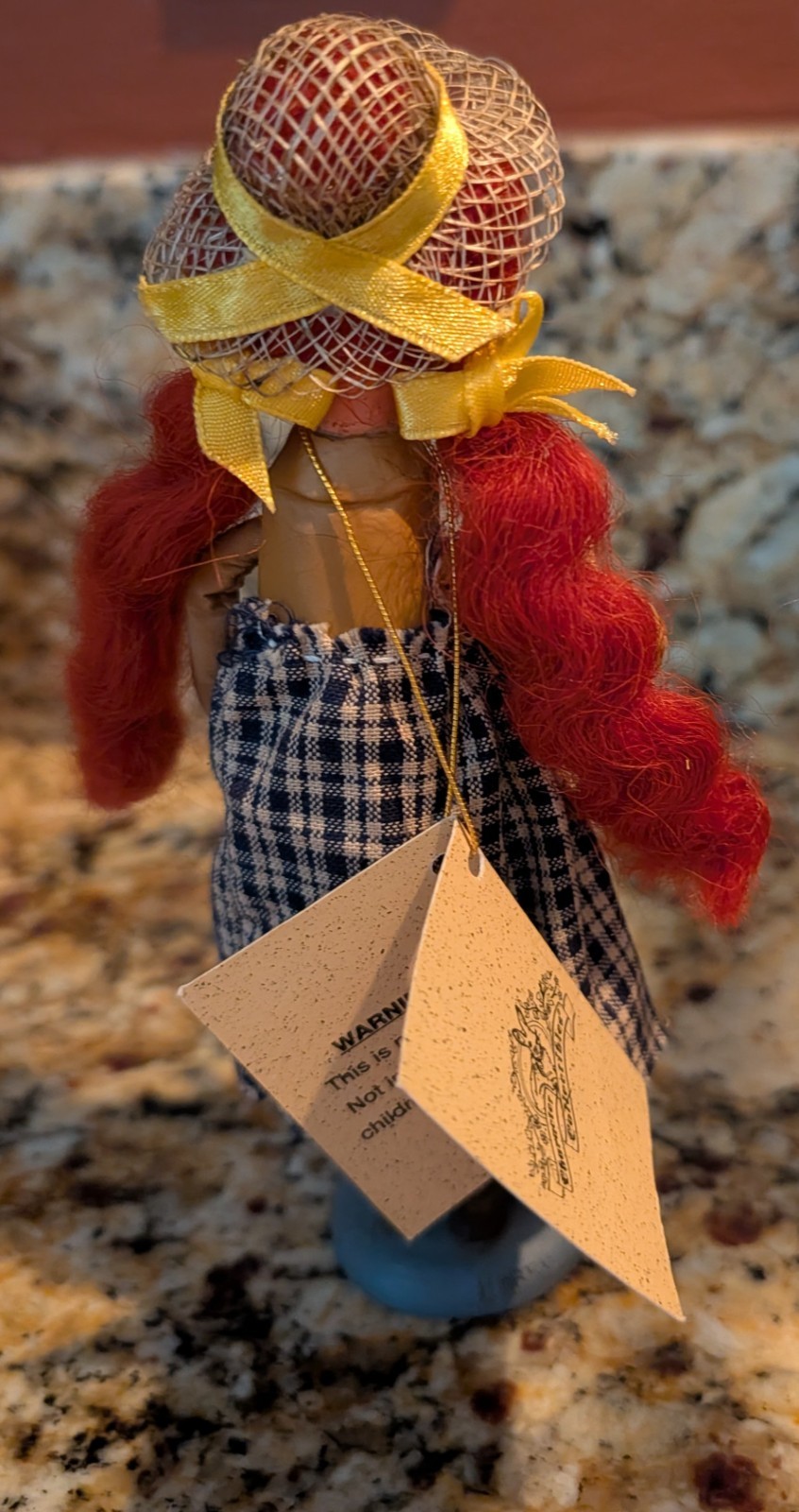 Melancholy Dollies Collectible. Canada. 1990’s, Folk Art. “Mona, Family Albums