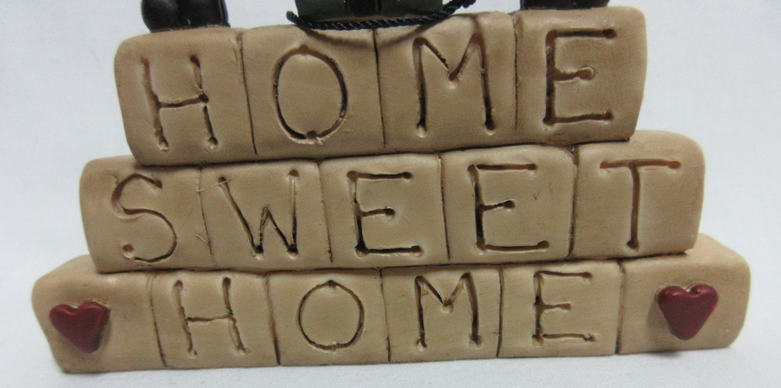 Blossom Bucket Signed Suzi “HOME SWEET HOME” blocks 3”X 3.75” Suzi Skoglund Sign