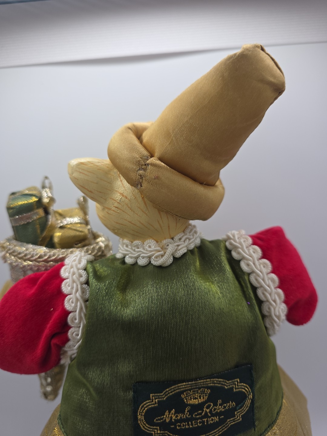 RARE Mark Roberts Collection Holiday Cat Clown Jester Figurine 13″ Christmas