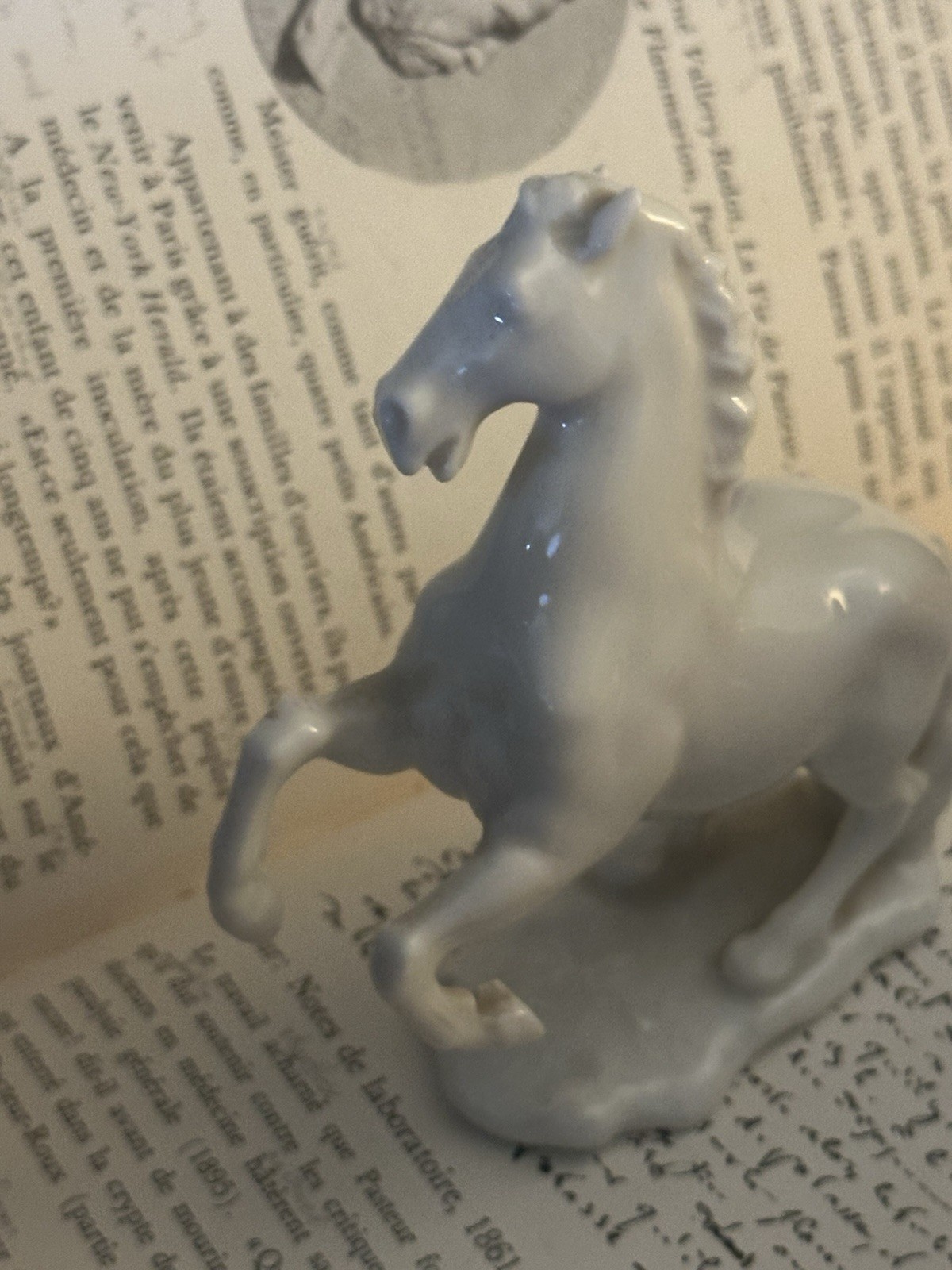 Antique Hutschenreuther Selb Germany Porcelain Horse Figurine