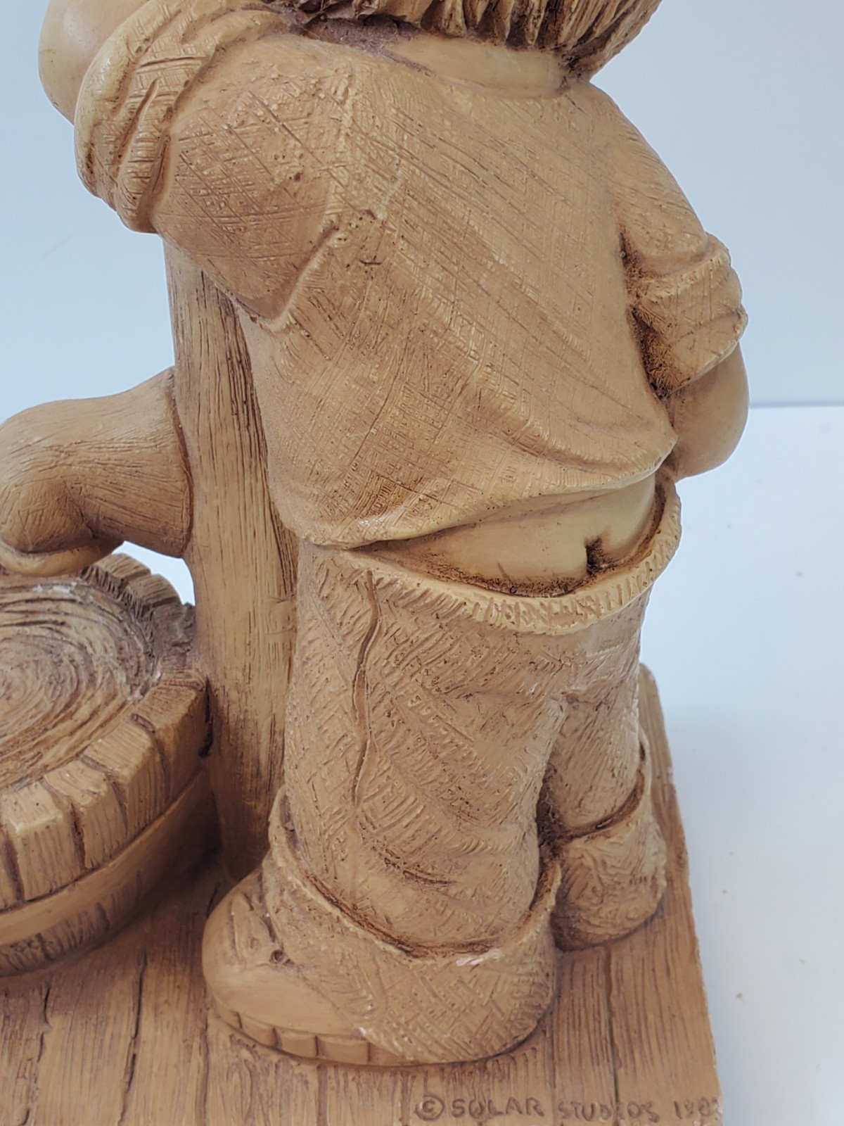 Fannykins Figurine 1981 Just Taking A Break by Bill Mack Signed