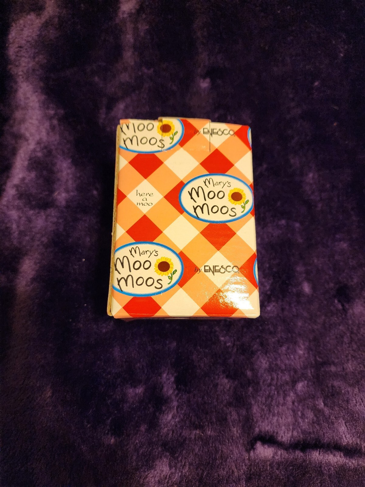 Mary’s Moo Moos What A Good Boy Am I ormament Enesco Item # 112677