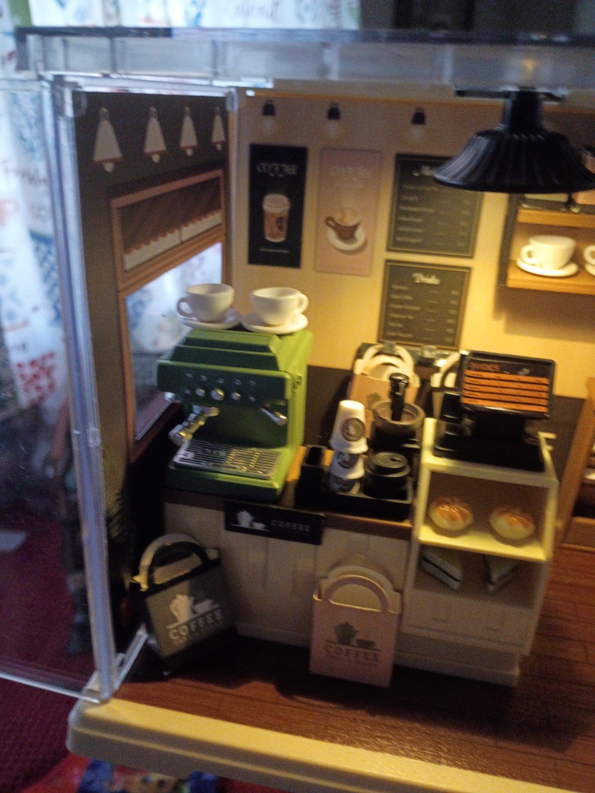 Hand Built Replica Buildings/Offices! Put Together By Hand.
