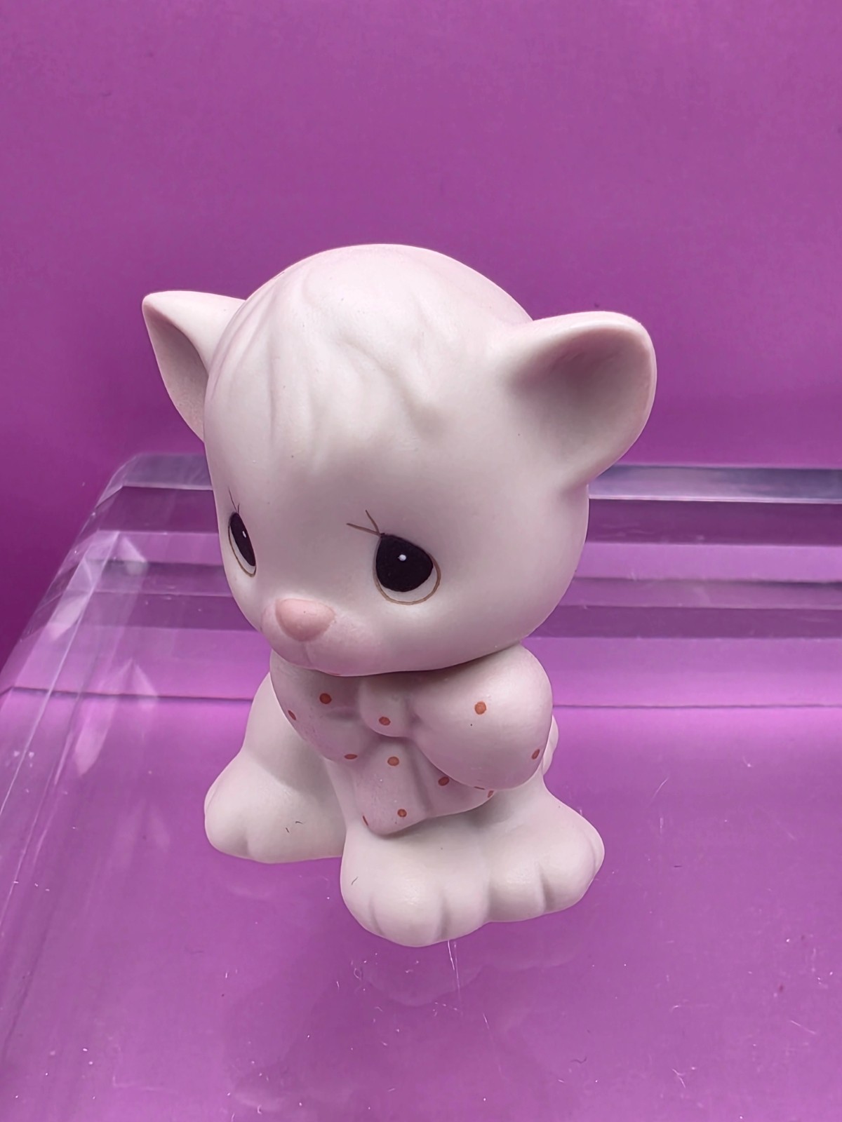 Precious Moments Figurine “Animal” SAMUEL J BUTCHER 1982 ENESCO E-9267D