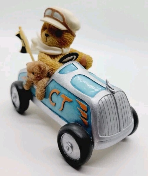 Cherished Teddies Andre 789836 The Finish Line Is Only A Race Away Bear Figurine