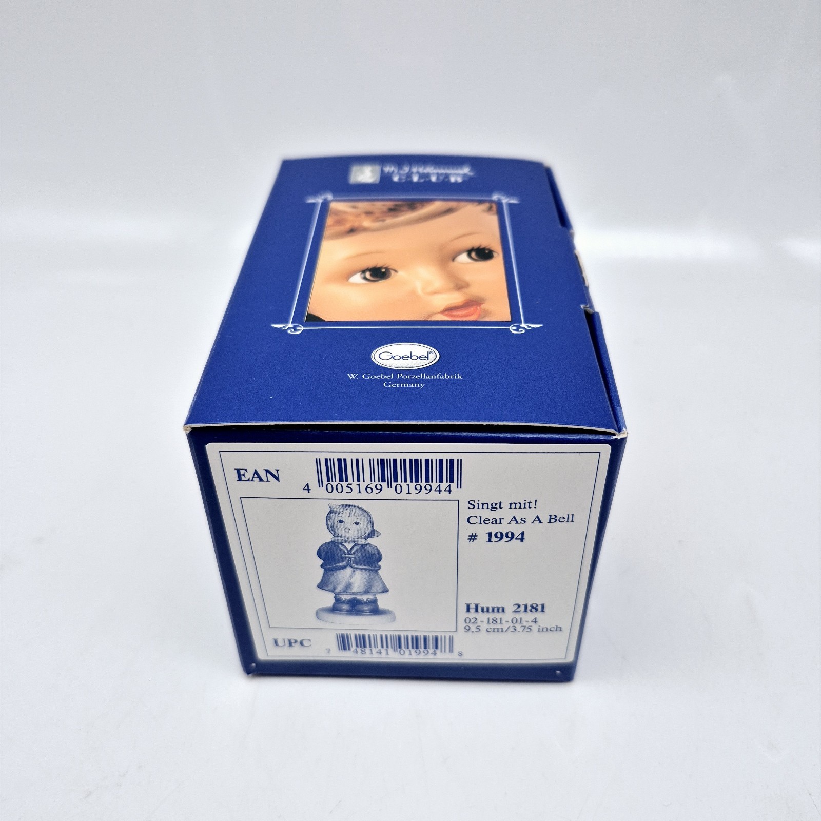 Hummel Clear As a Bell Porcelain Figurine 3.5″ in Original Box
