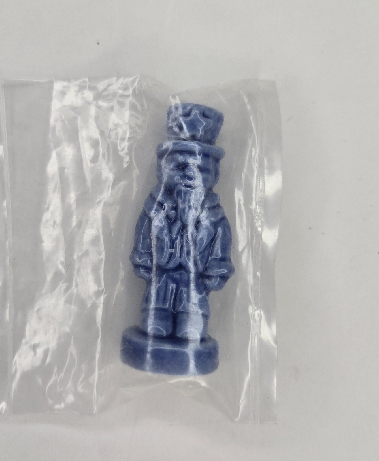 Wade Whimsies Red Rose Tea Figurine Calendar Series July Uncle Sam 4th of July