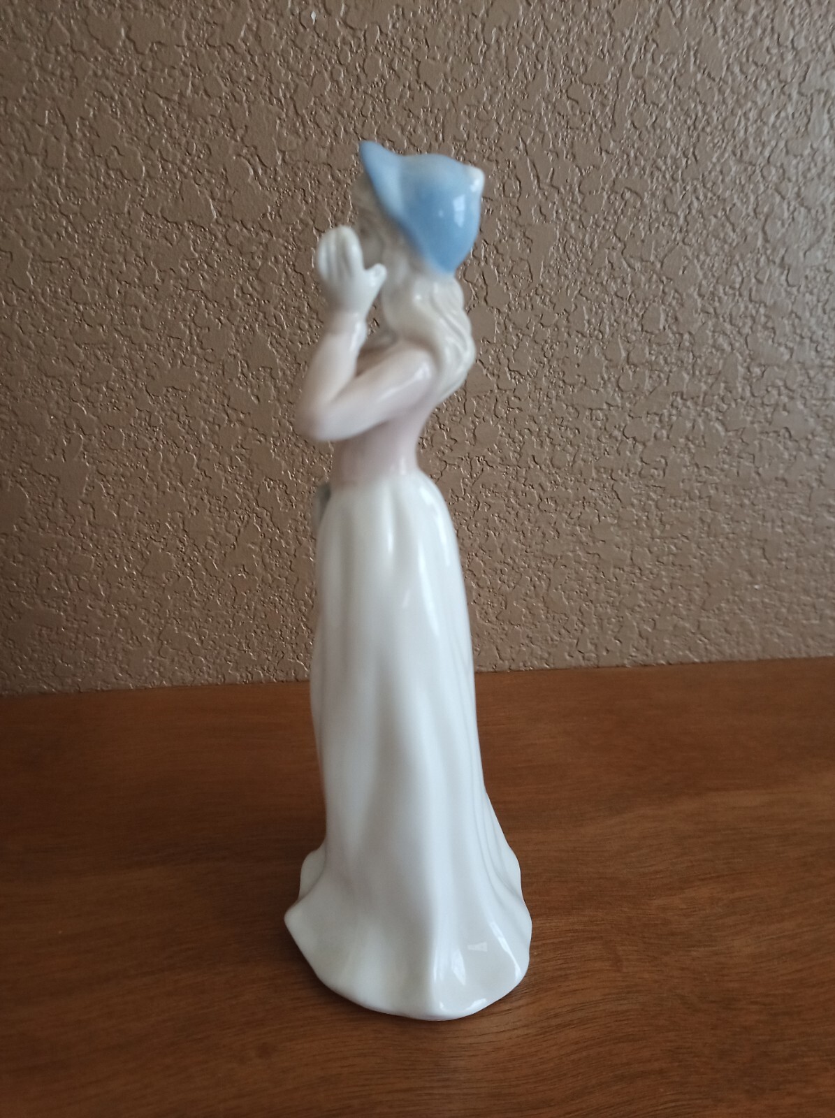 Vintage K’s Collection Figurine Woman Lady Girl Hat Book Over 8″ Tall!