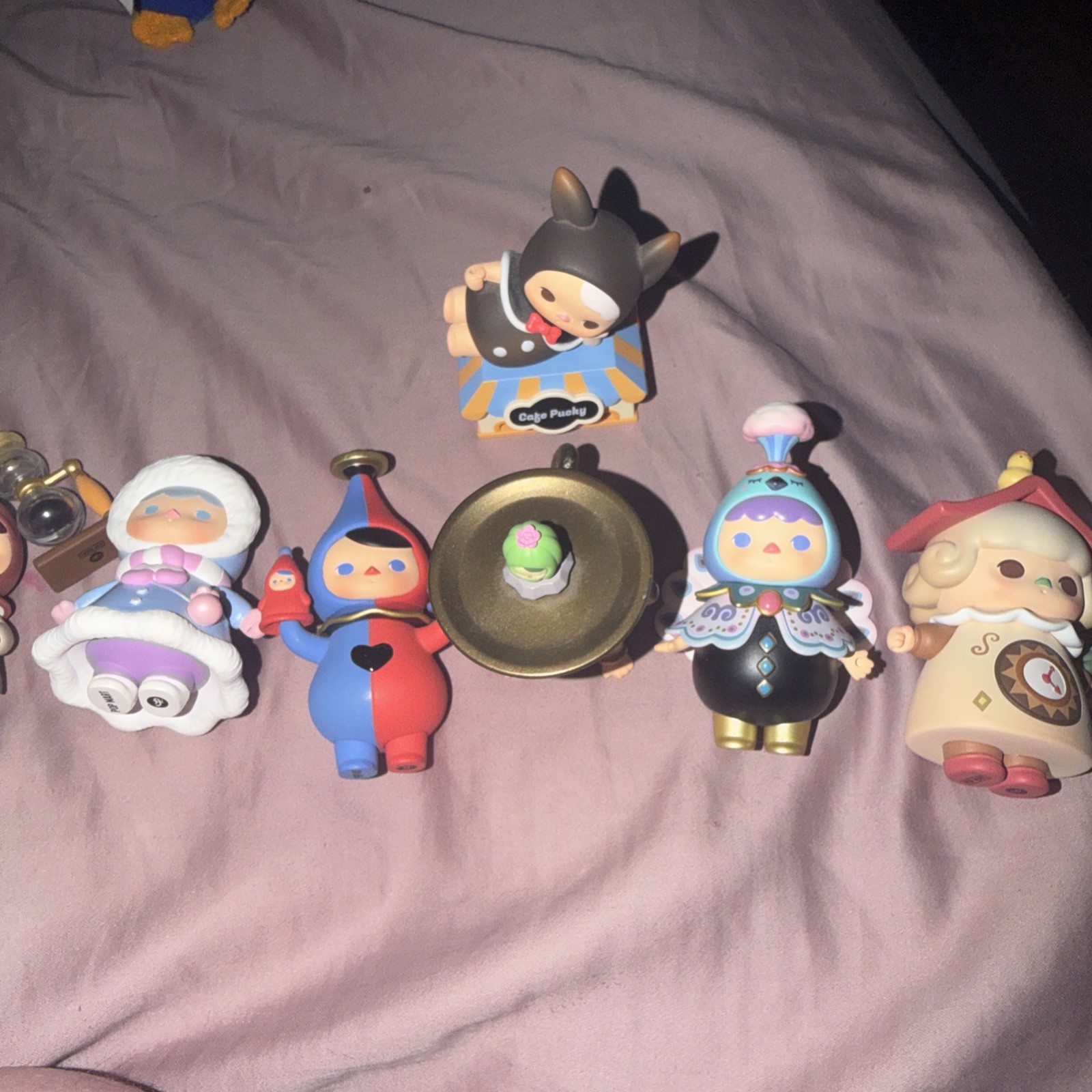 Lot Of 7 – Mixed Lot Of Popmart Pucky Babies