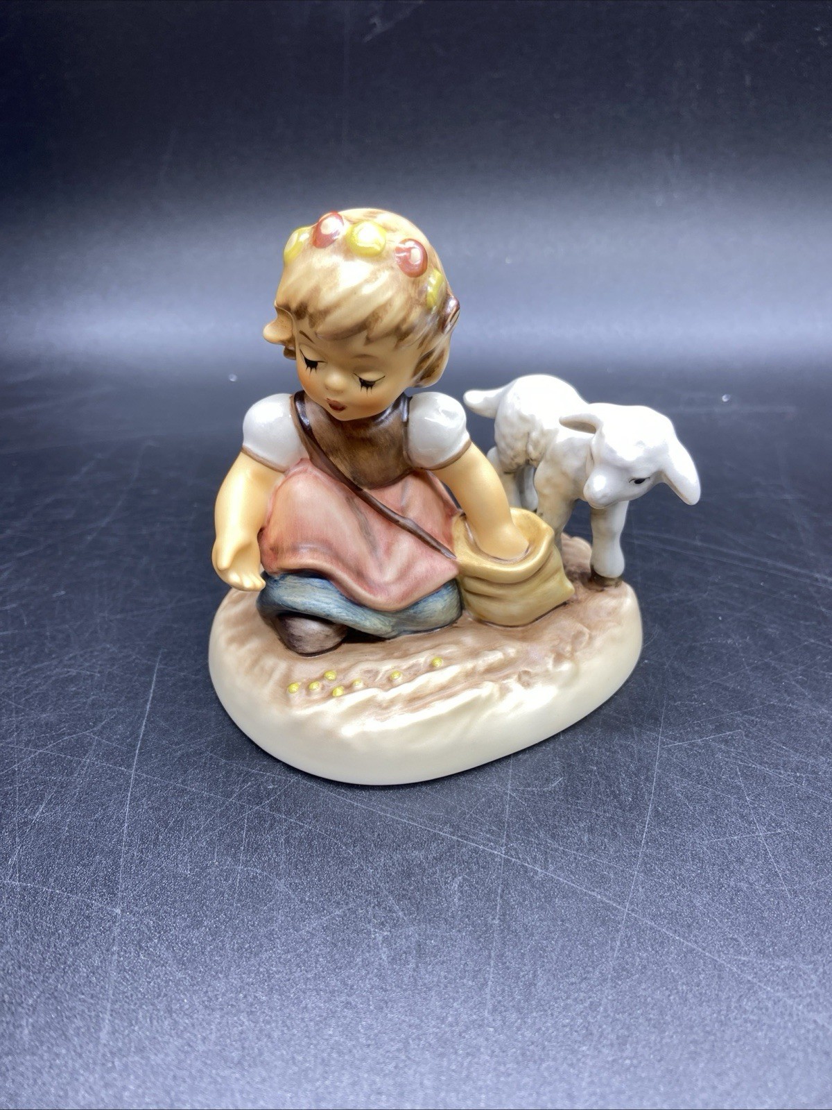Hummel Goebel Figurine Spring Sowing Hum 2086 3 1/2 inches Limited Edition
