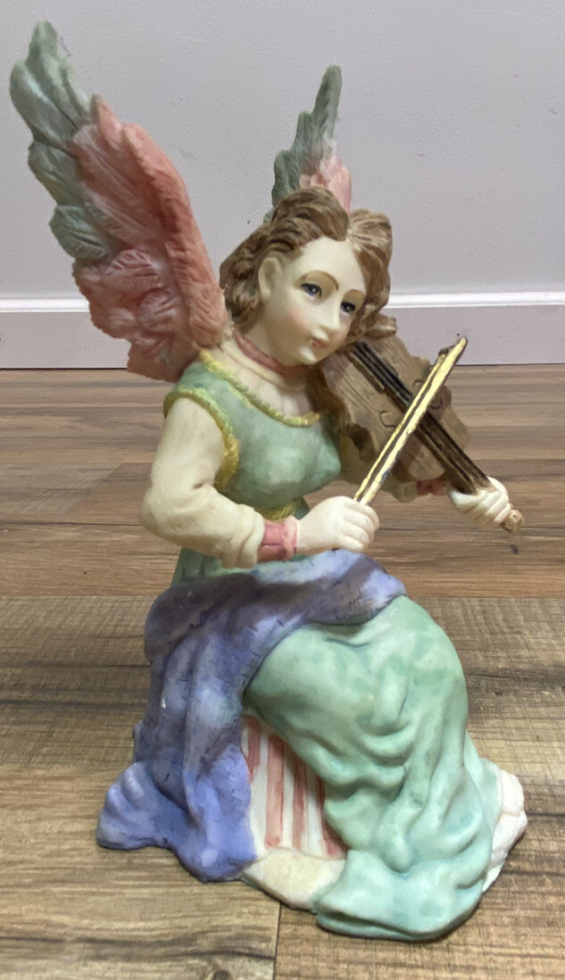 International Resourcing Services Angel Figurine Fiddler BA01 6″ Tall Figure