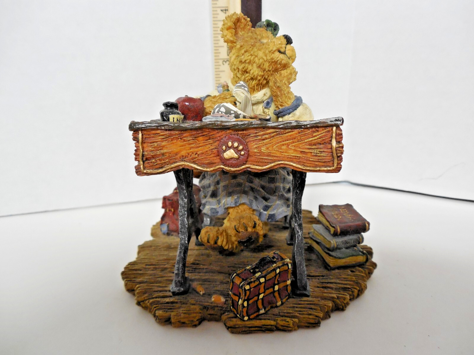 Boyds Bearstones #228364 Amy B. Bearsdale “Is it Lunchtime Yet?” 4 in tall
