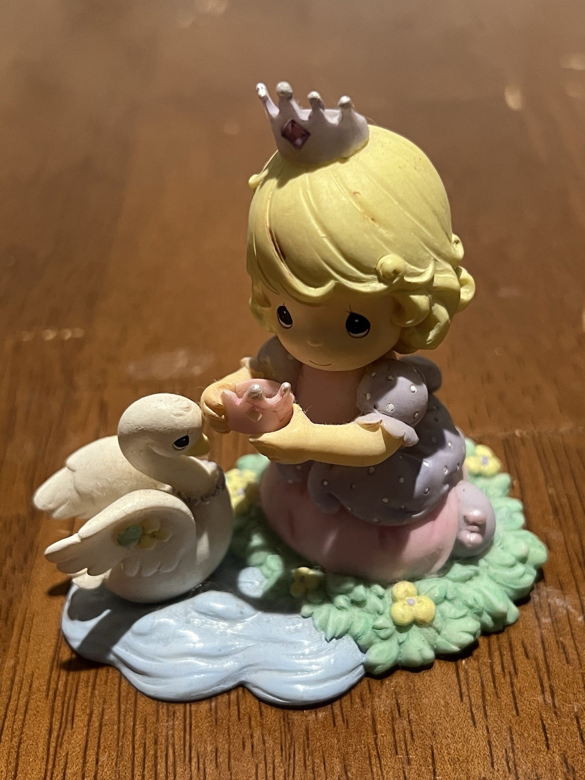 Precious Moments Princess Girl with Swan