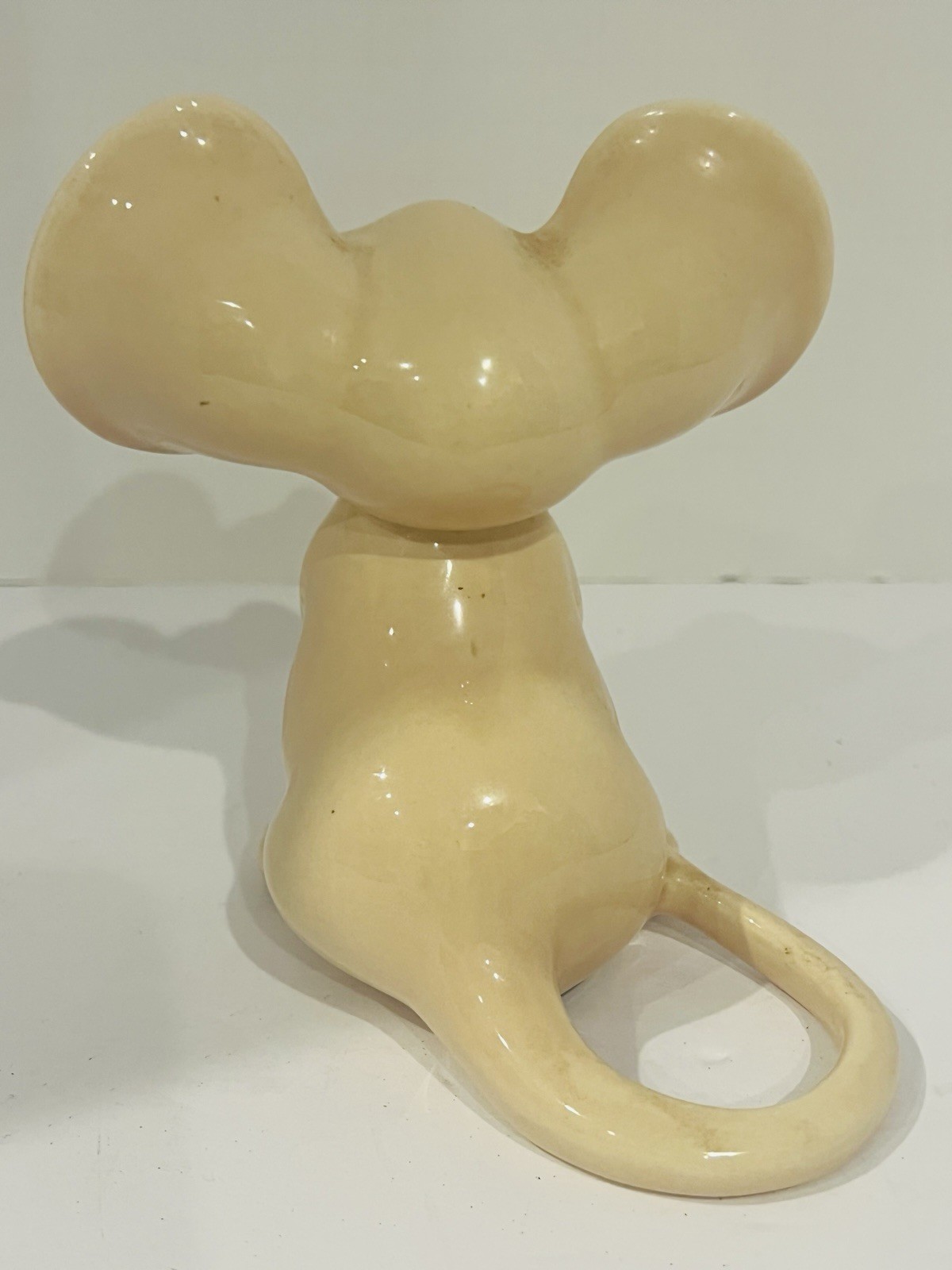 Vintage NP Canada Big Eared Mouse Ceramic Figurine Northern Pottery Peter Gjoni