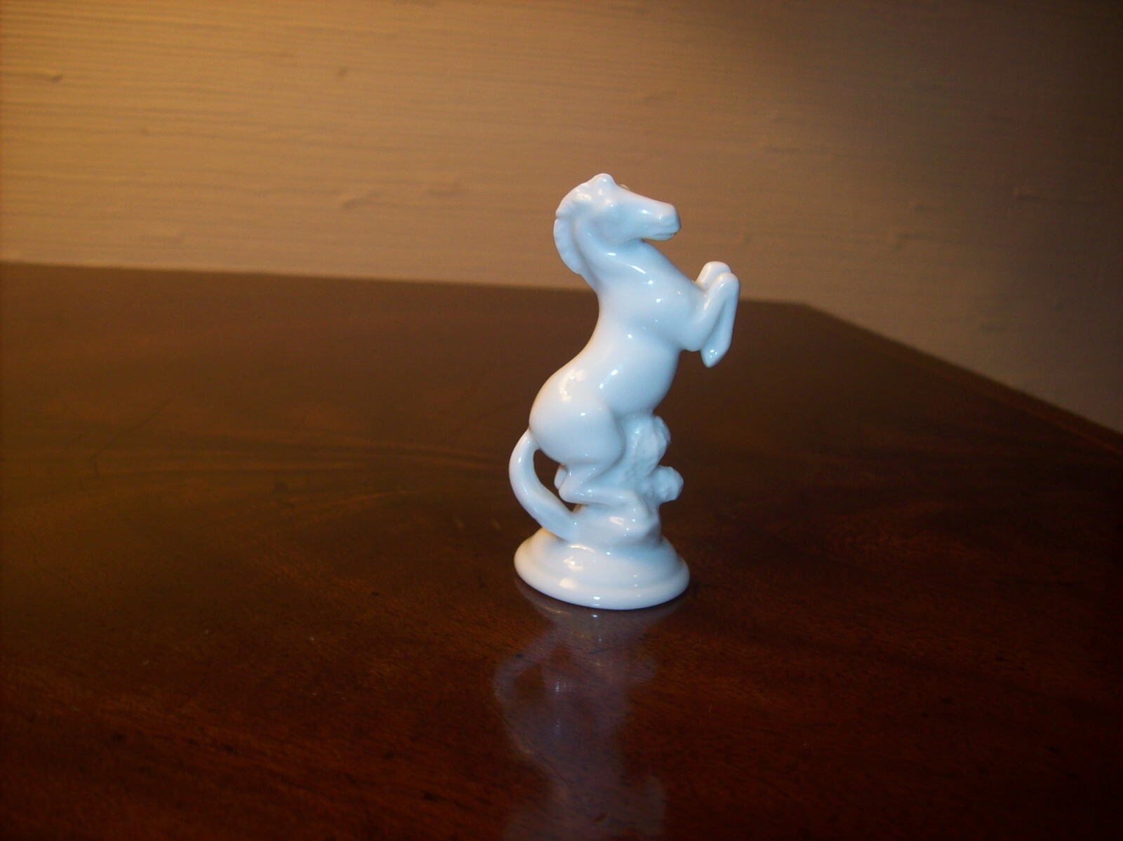 Augarten Wien Austria Rearing Horse Chess Piece Figurine