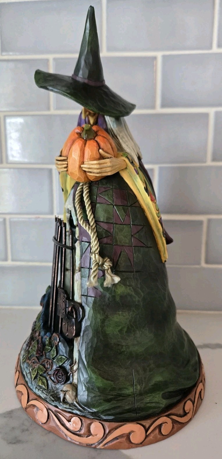 Jim Shore Spellbound Witch Figurine Heartwood Creek #4012601 Halloween Retired