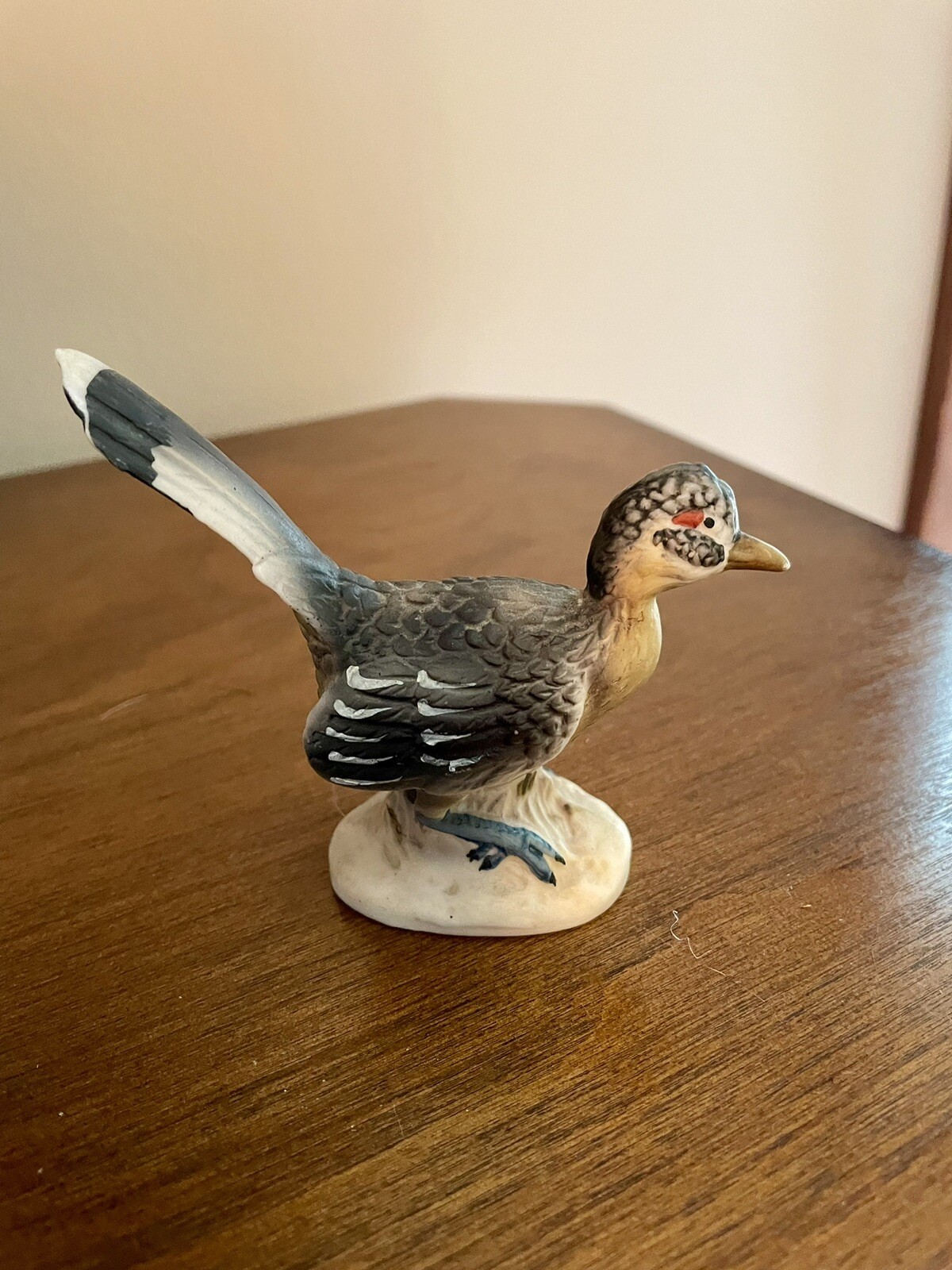 Vintage Road Runner Bird Porcelain Figurine EUC
