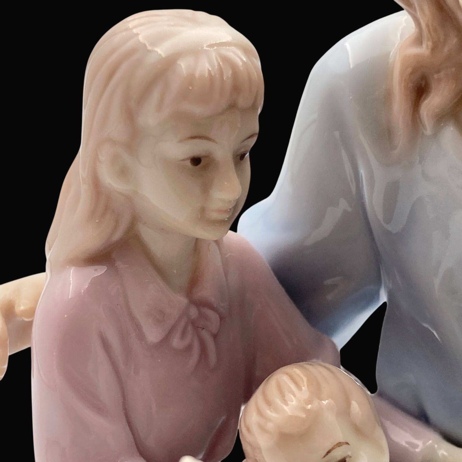 Valencia Collection JESUS & LITTLE CHILDREN Roman 5.5″ Porcelain Figurine 1998