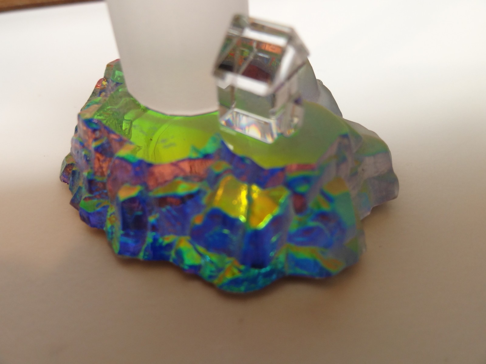 Crystal World Multicolored Crystal “Bernegat Lighthouse” Long Beach Island