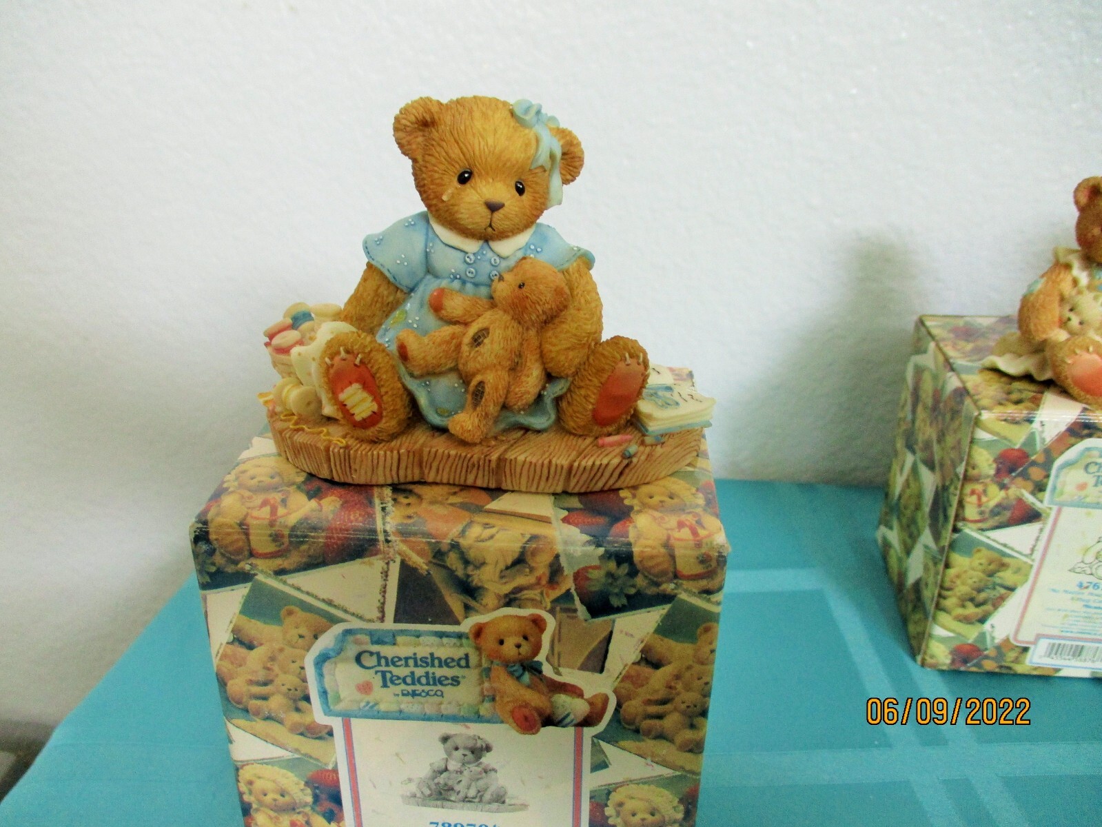 CHERISHED TEDDIES BY ENESCO/COLE, DUDLEY, ALEX AND WENDY, MIRANDA, DIANA IN BOX