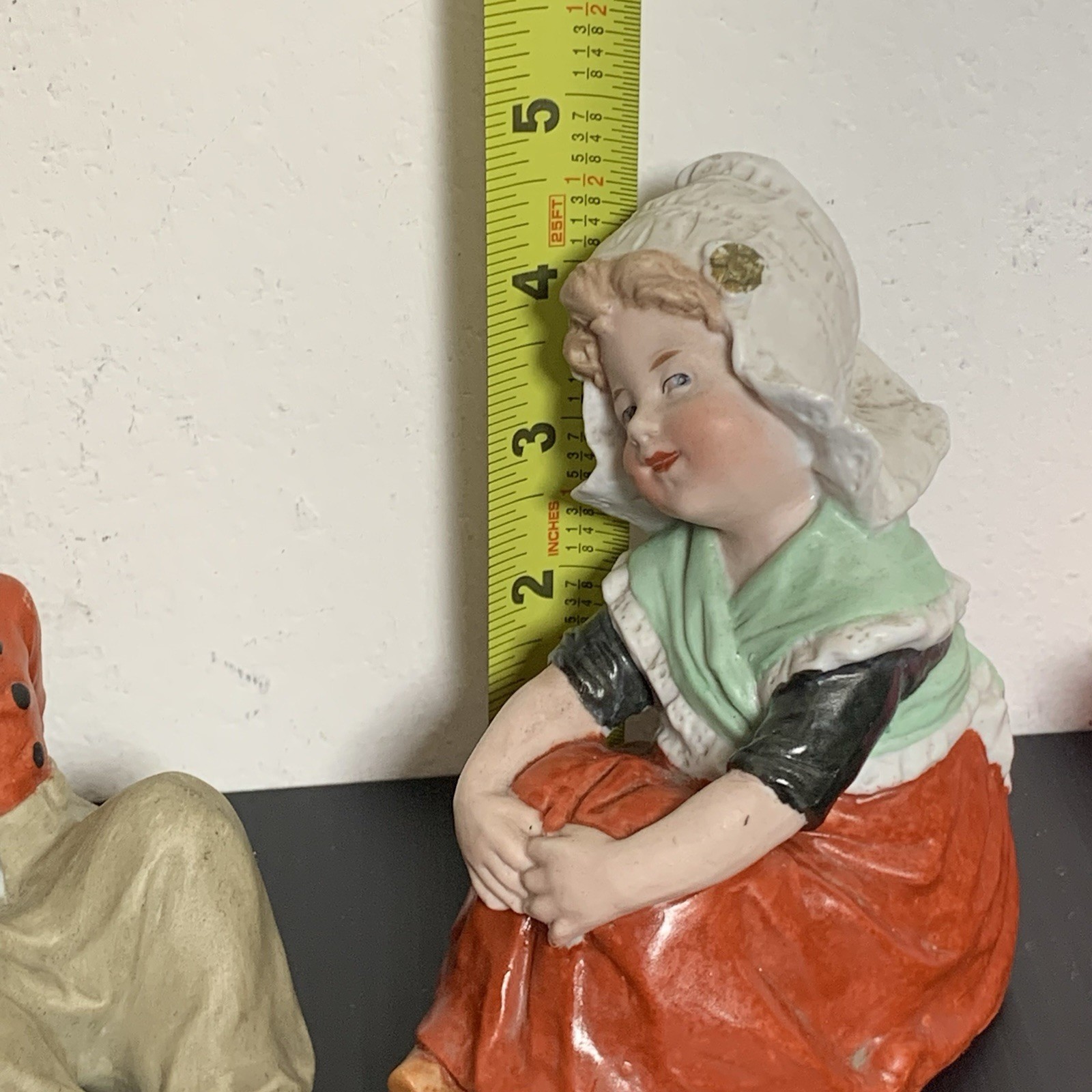 A. Jungerhans of Rotterdam Porcelain – Antique German Boy and Girl Figures