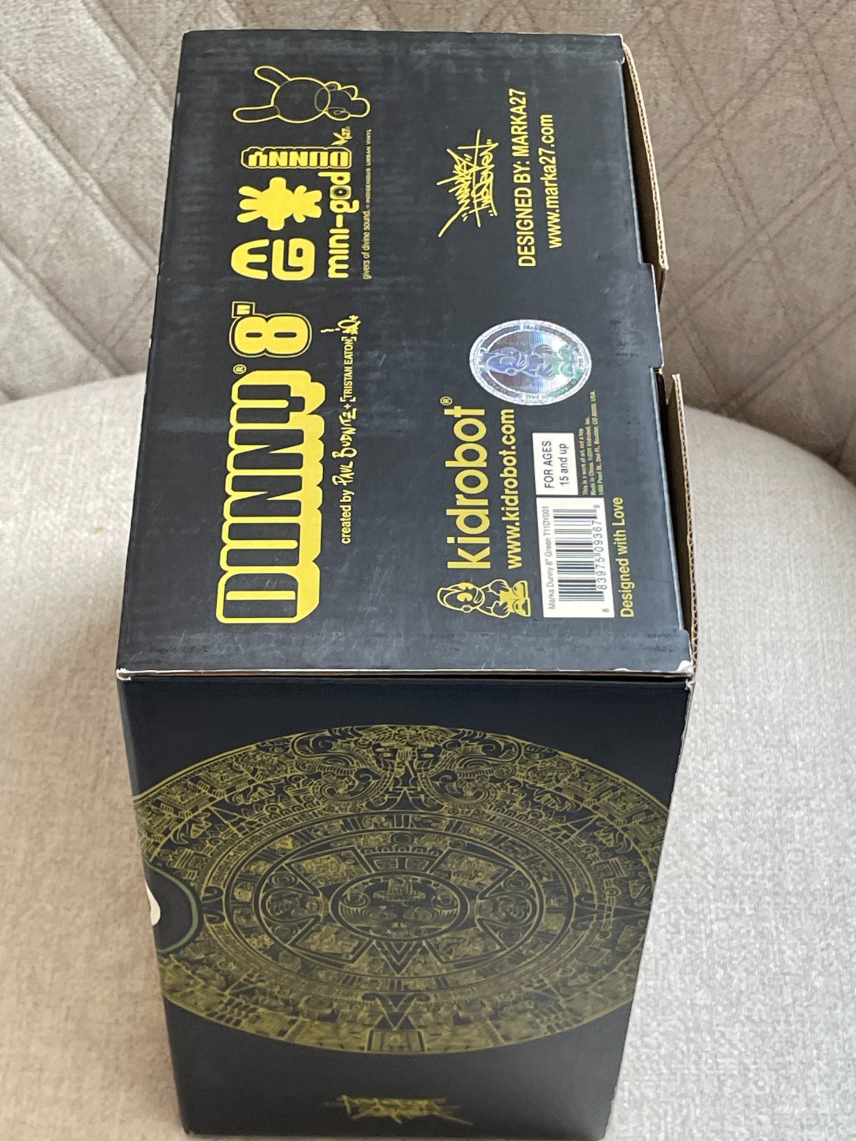 RARE KIDROBOT MARKA 27 MINI GOD SERPENT DUNNY 8″ ART FIGURE NEW IN BOX