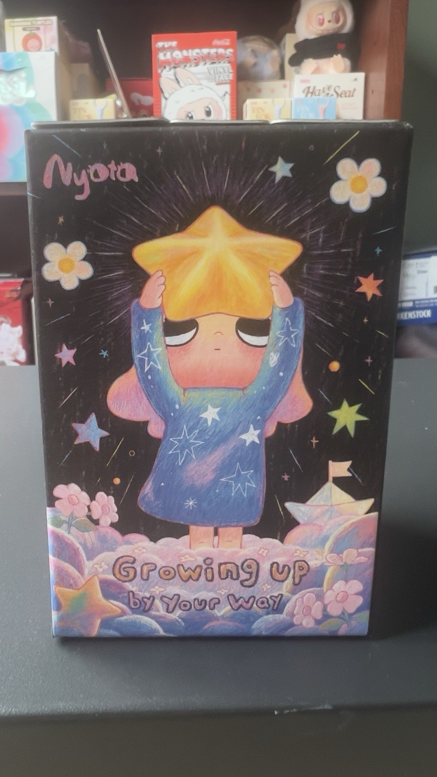 Authentic POPMART x Nyota Growing Up by Your Way Series Animation Figurine