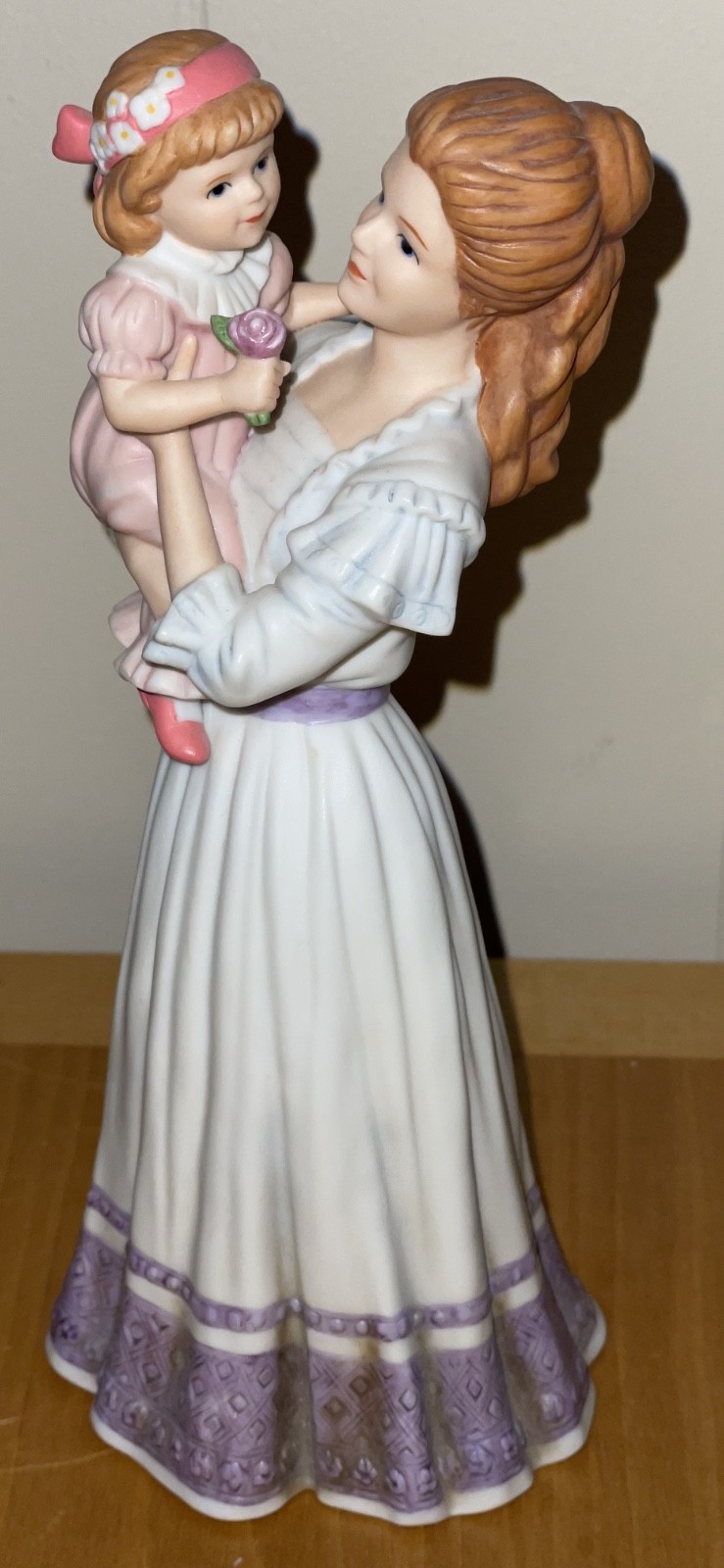 2002 Home Interiors Homco 14036-02 Mother’s Joy Ceramic Young Girl Figurine