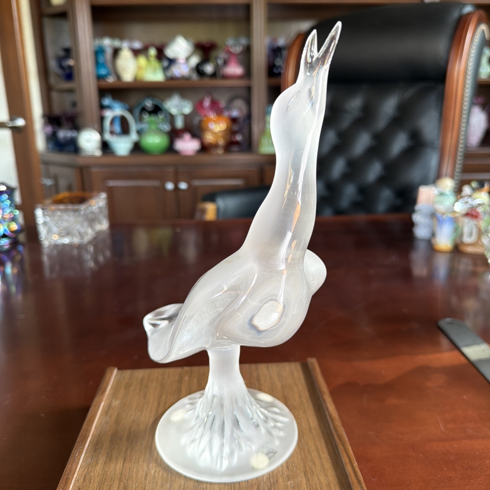 Lalique France “Daphnis” Chloe Seagull figurine