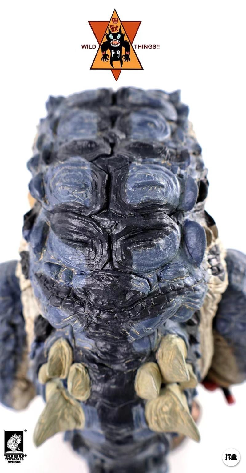 1000TENTACLES Big Croc Limited Ver. Sofubi Fashion Figure 19.5cm New In Stock