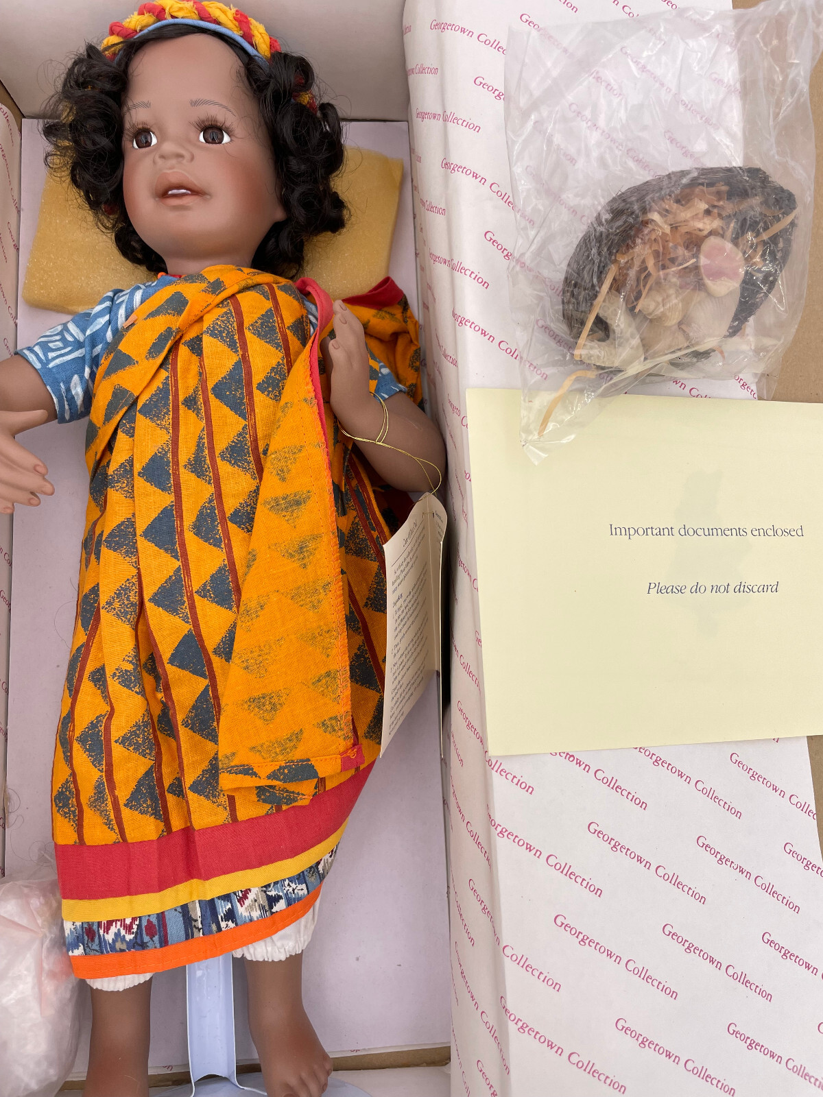 Georgetown Dolls- Mariama by Sissel Skille, Faraway Friends 16″ #G023