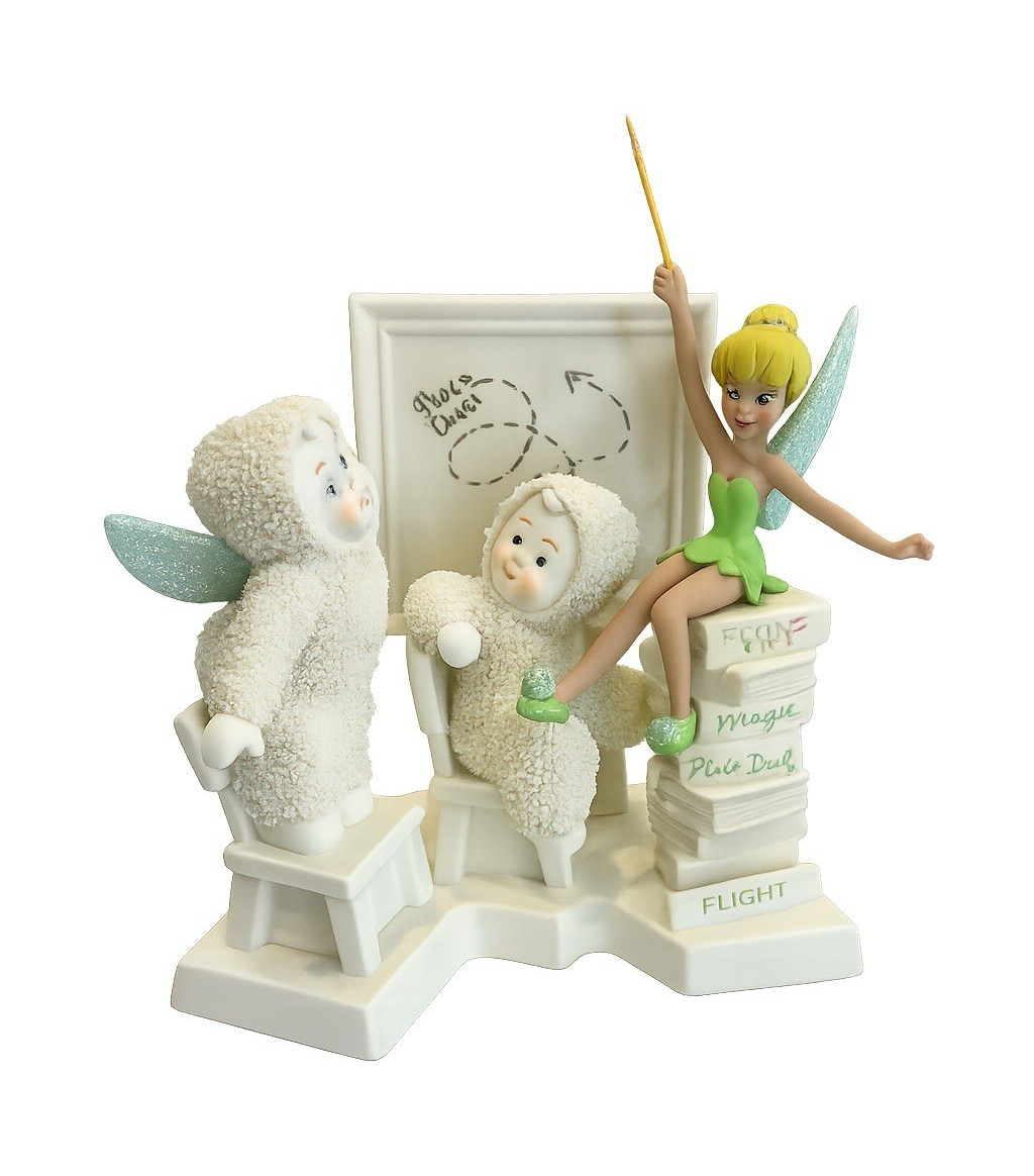 Snowbabies Disney Tinker Bell Tink’s Flight School Figurine 796020 Retired 2007