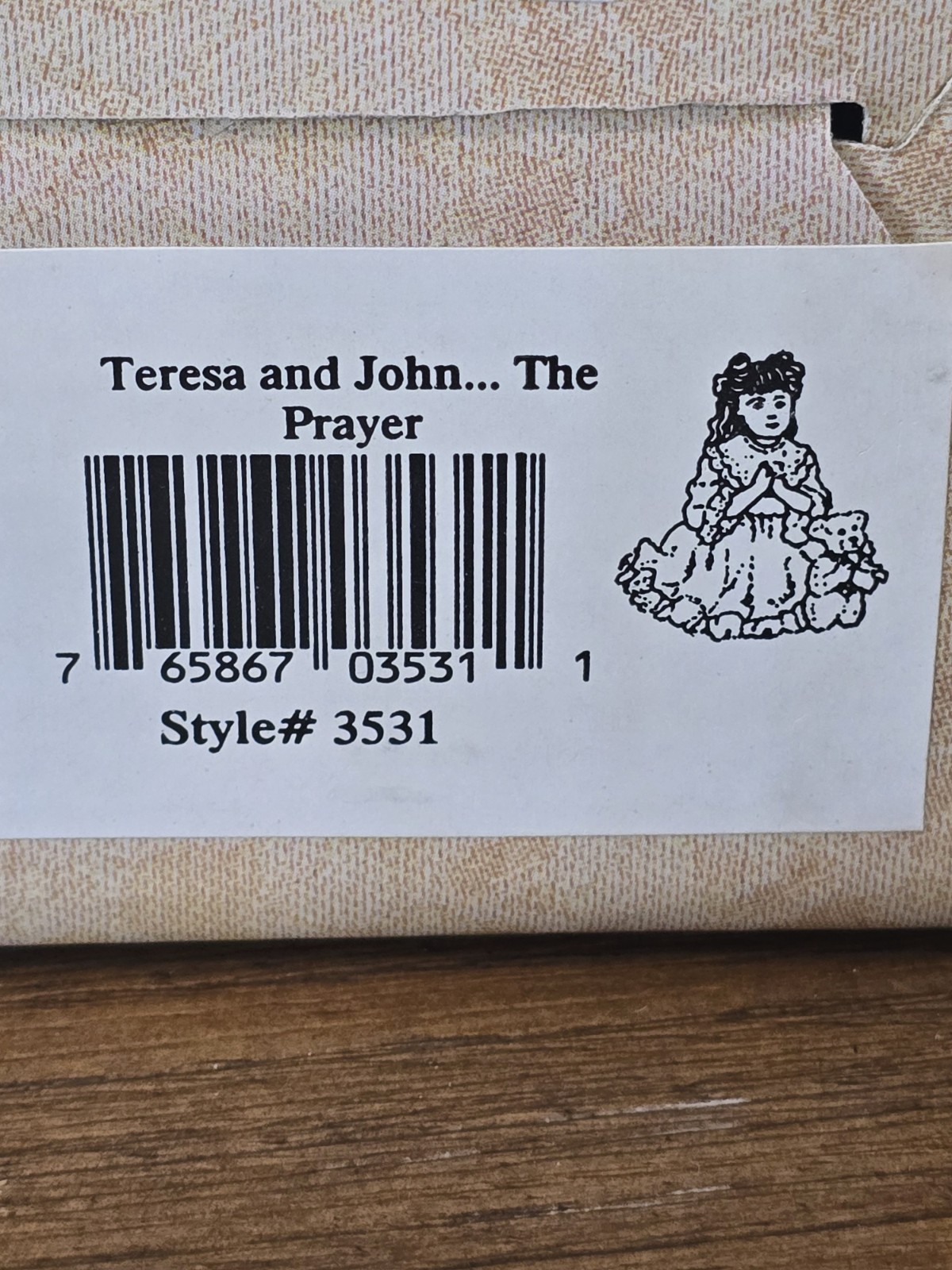 BOYDS 3531 TERESA & JOHN THE PRAYER & 3527 Shelby…Asleep… Yesterday’s Child