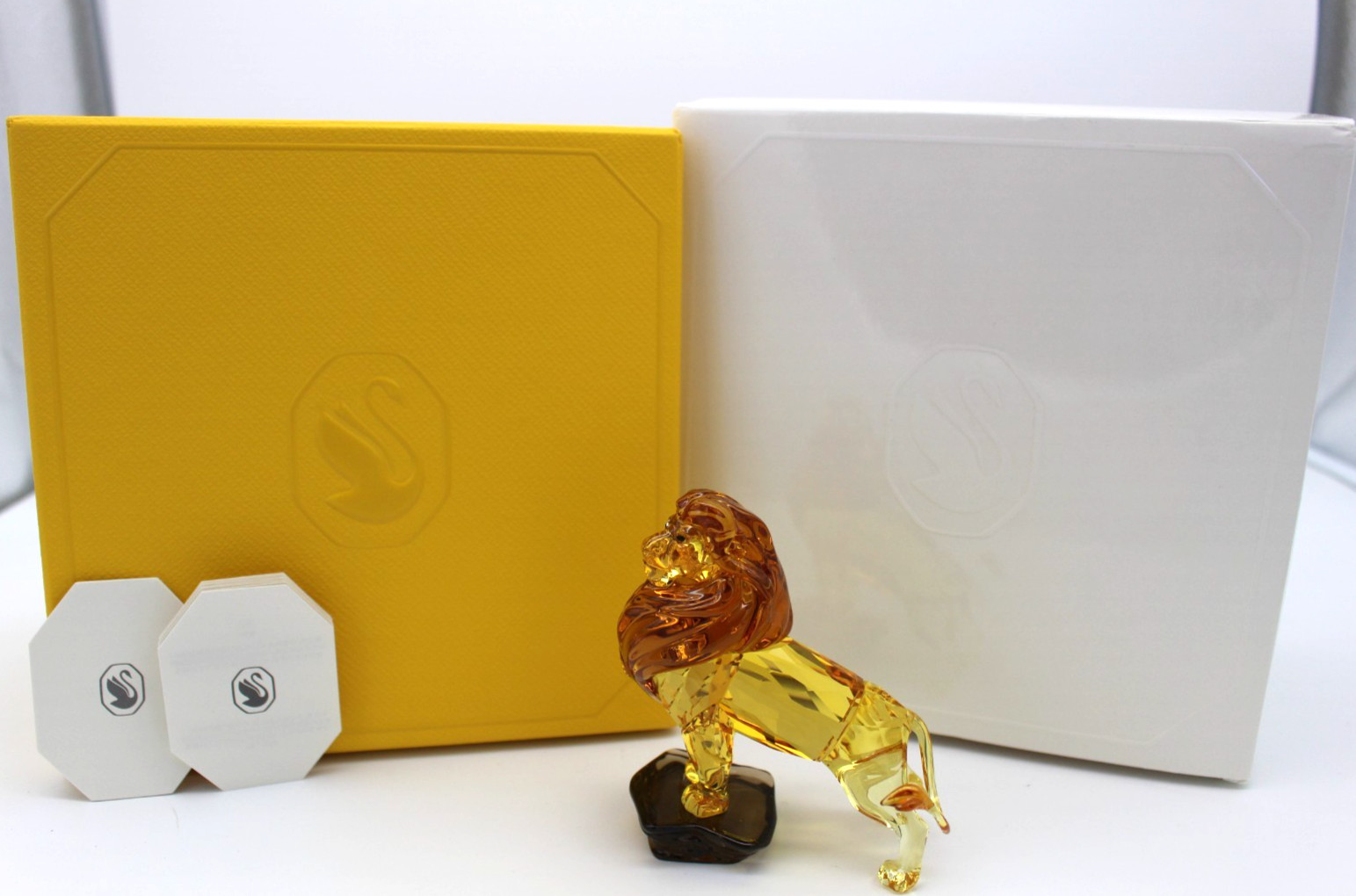 Swarovski Crystal Disney The Lion King MUFASA Figurine (5680764) – NEW