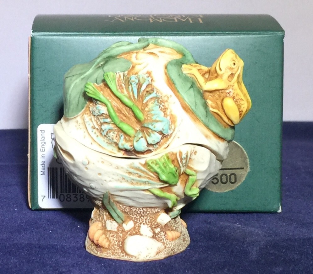 Harmony Kingdom ~ POND FRIENDS ~ Signed by Artist Neil Eyre ~ NIB~ Only 500 ~ #7