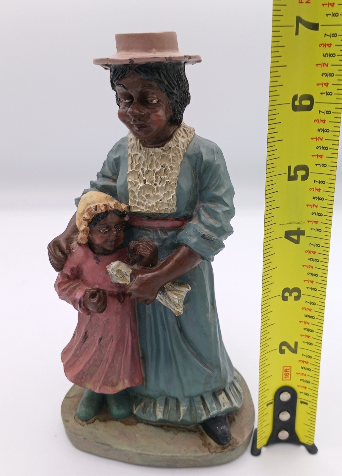 Vintage All God’s Children African American Woman With Child Resin Figurine