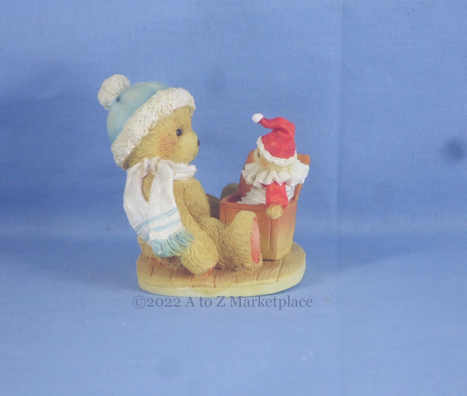 Cherished Teddies Douglas Let’s Be Friends Jack-In-The-Box 950661 NOS NIB