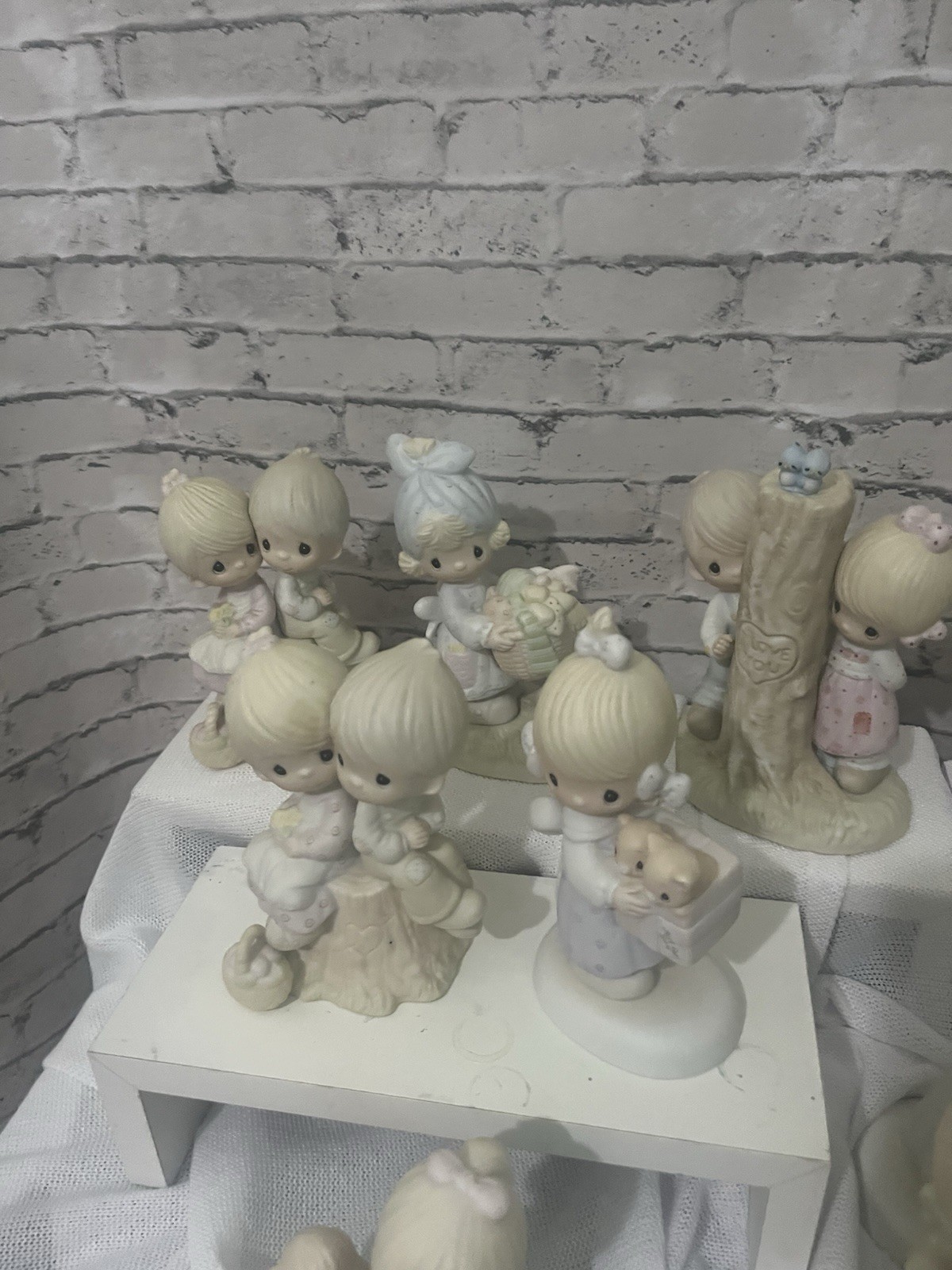 Precious Moments Porcelain Figurine 1970’s -2000’s Lot of 50