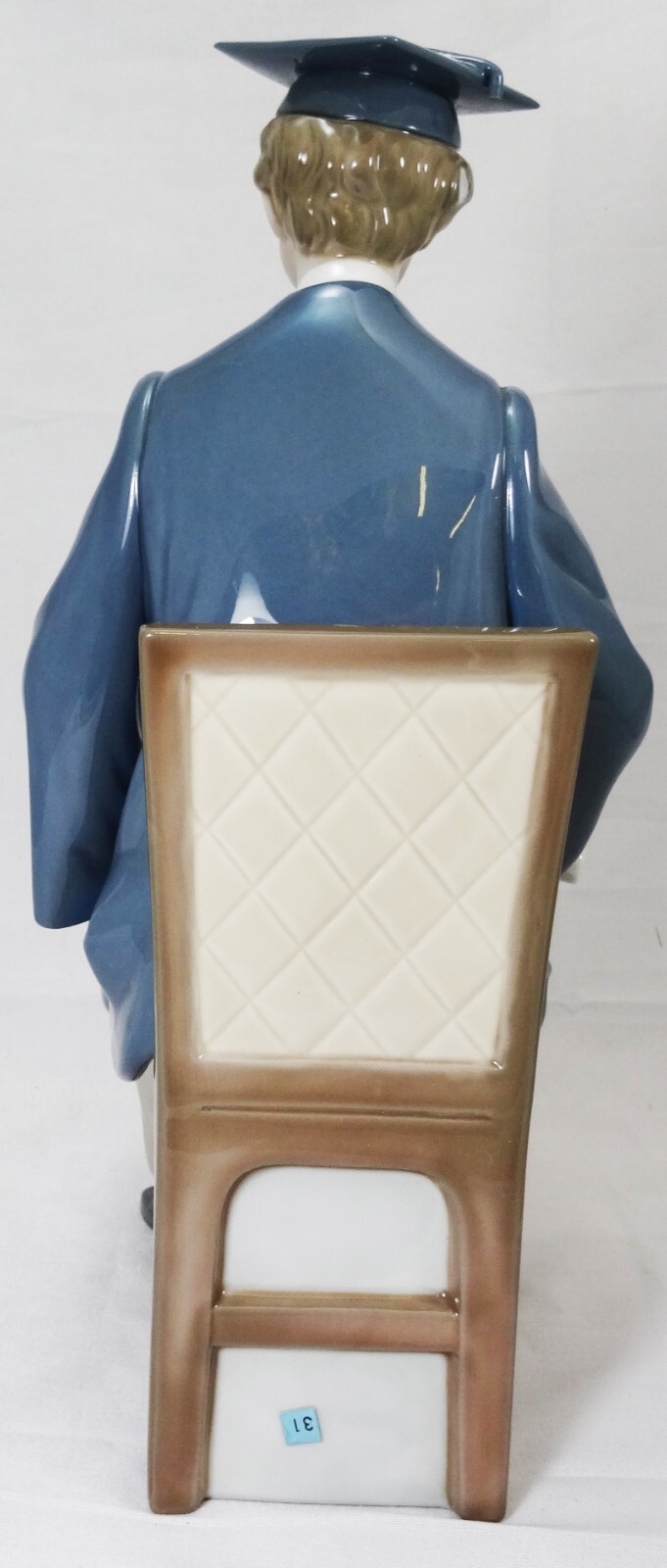 GRADUATE MALE by Lladro 11.25″ tall #5198 No Box… Tassel missing made in Spain