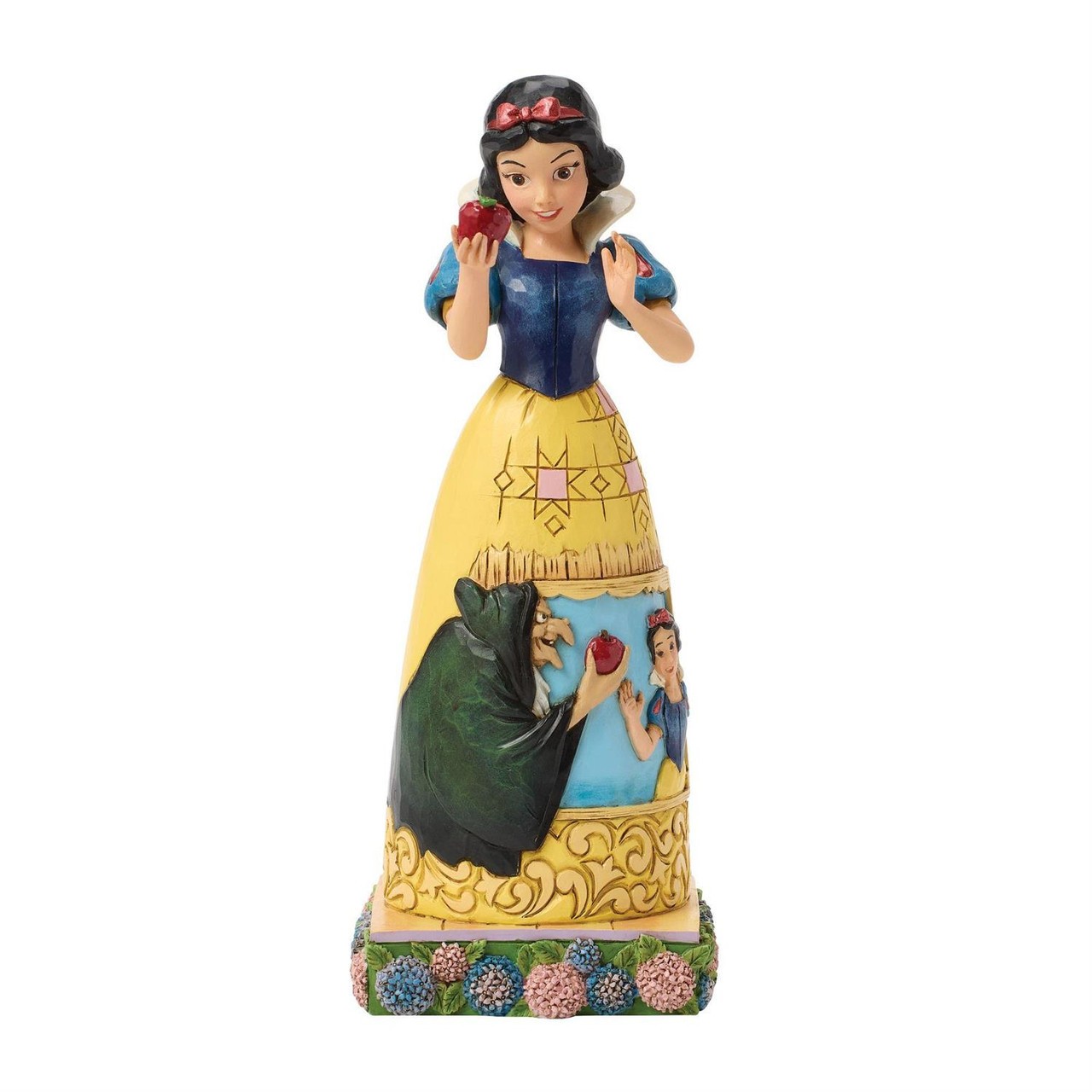 Jim Shore Disney Traditions Snow White A Poisoned Promise with Apple 8″ Figurine