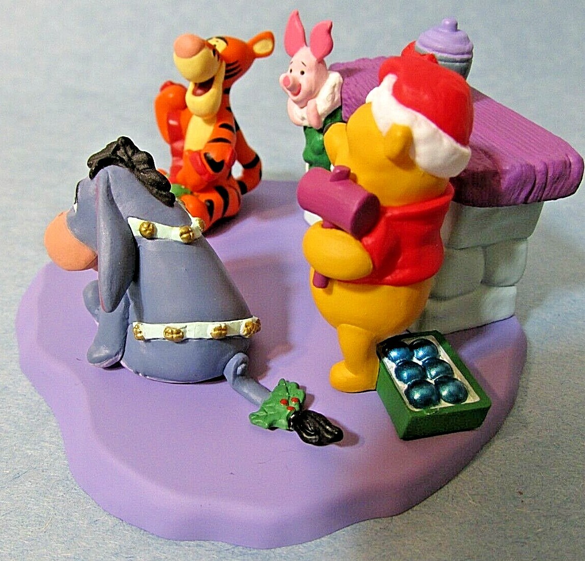 Hallmark Merry Miniature 1999 Complete Set WINNIE the POOH Tigger Piglet Eeyore
